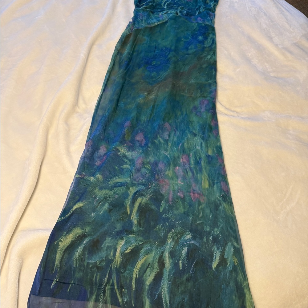 NWT Yellow the Label Monet Dress - Irises - Picture 12 of 17